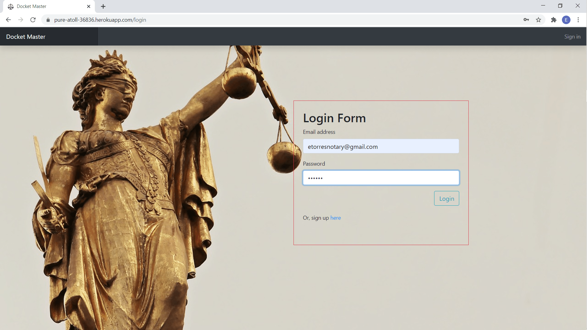 Eat Dat Burger web app